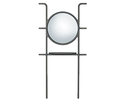 Cricket hanger with mirror