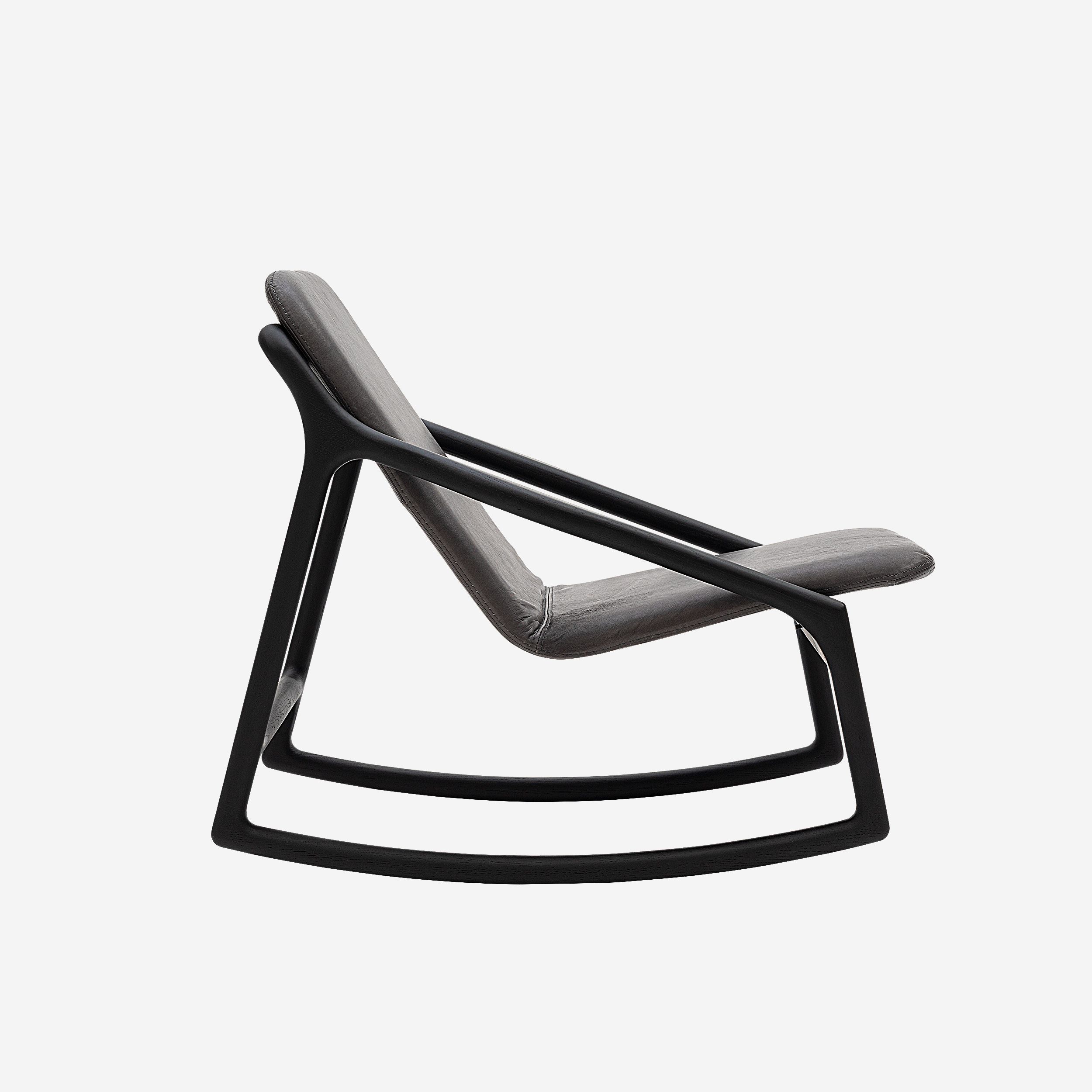 Marshall rocking armchair - Woak